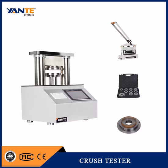 Programmable Automatic Paper Ring Crush Pressure Lab Testing Machine