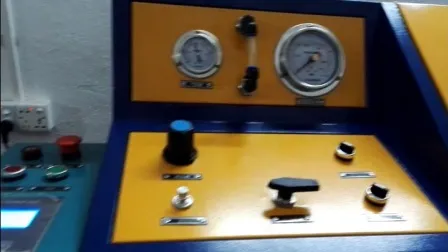 Suncenter Manual Control Hydraulic Burst Test Bench Pressure Testing Machine for Hose Tube