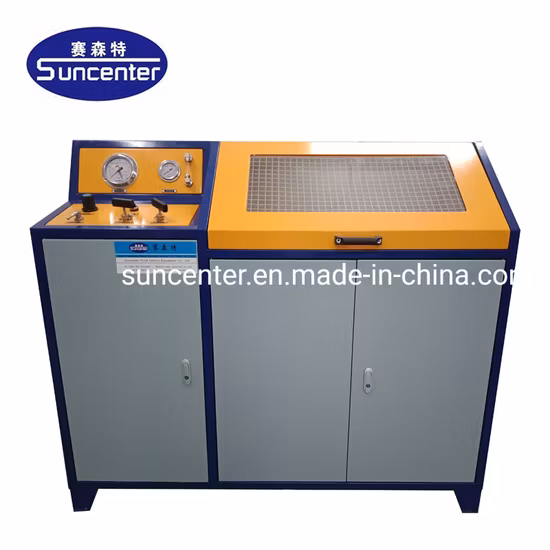 Suncenter ホースチューブ用手動制御油圧破裂テストベンチ圧力試験機